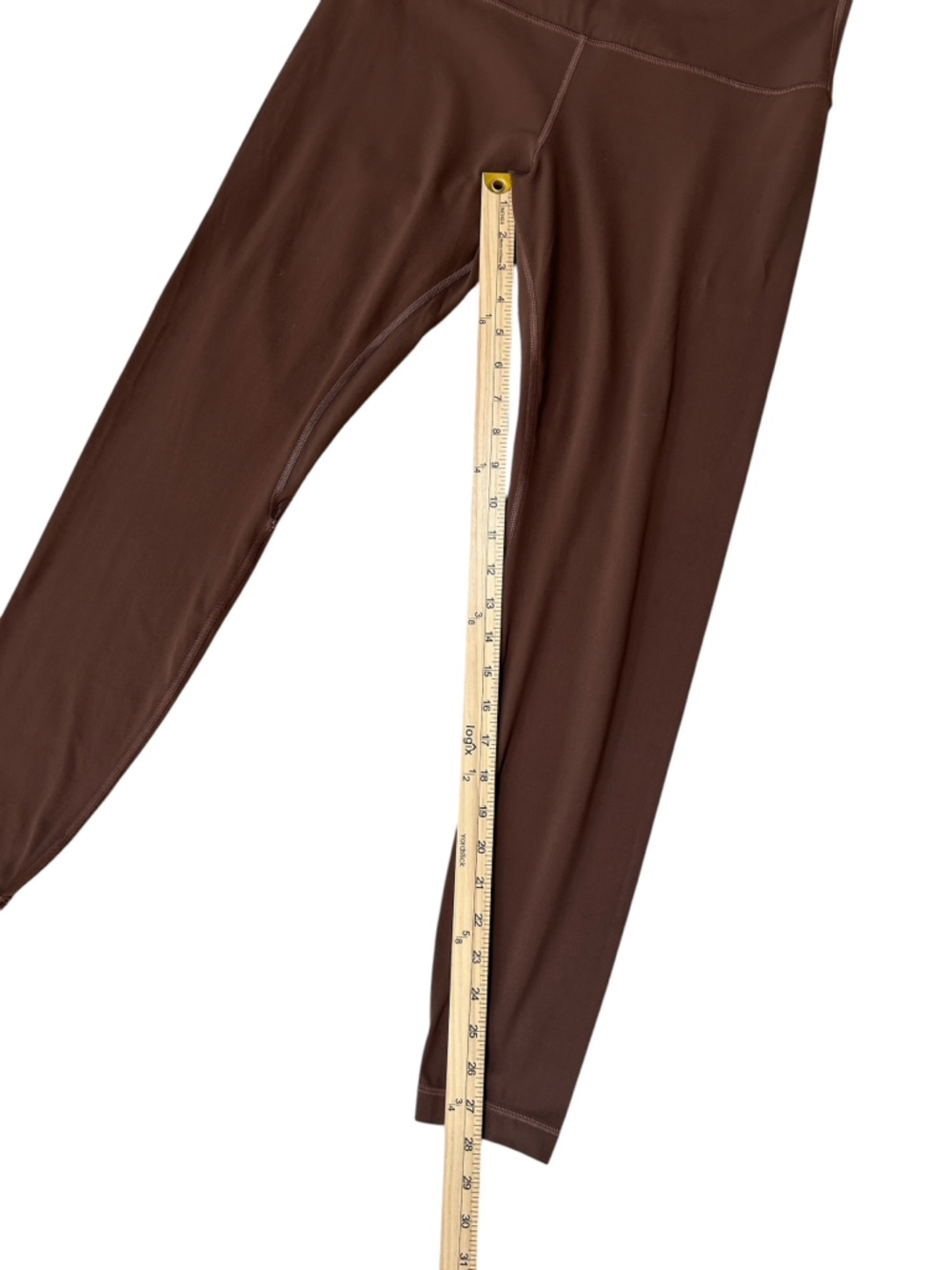 Lululemon Align Pant 28" Full Length Brown Earth Size 12 - Picture 6 of 7